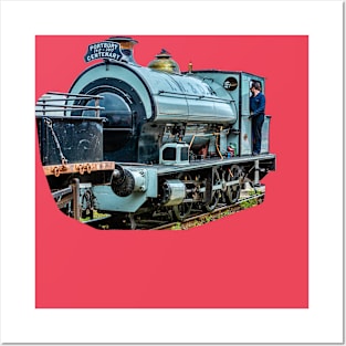 Steam Tank Engine 'Portbury' at Bristol Harbour Posters and Art